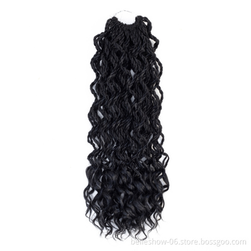 Hot sell 14'' Crochet twist braid hair braiding hair synthetic hair extensions curly Senegalese twist weave